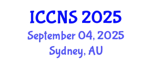 International Conference on Cryptography and Network Security (ICCNS) September 04, 2025 - Sydney, Australia