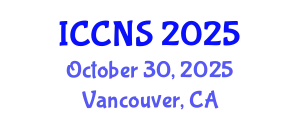 International Conference on Cryptography and Network Security (ICCNS) October 30, 2025 - Vancouver, Canada