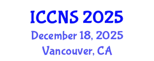 International Conference on Cryptography and Network Security (ICCNS) December 18, 2025 - Vancouver, Canada