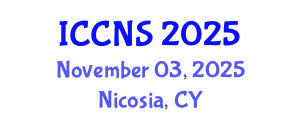 International Conference on Cryptography and Network Security (ICCNS) November 03, 2025 - Nicosia, Cyprus