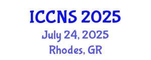International Conference on Cryptography and Network Security (ICCNS) July 24, 2025 - Rhodes, Greece