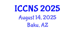 International Conference on Cryptography and Network Security (ICCNS) August 14, 2025 - Baku, Azerbaijan