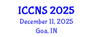 International Conference on Cryptography and Network Security (ICCNS) December 11, 2025 - Goa, India