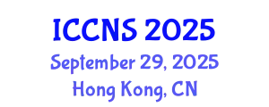 International Conference on Cryptography and Network Security (ICCNS) September 29, 2025 - Hong Kong, China