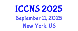 International Conference on Cryptography and Network Security (ICCNS) September 11, 2025 - New York, United States