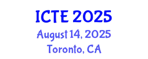 International Conference on Textile Engineering (ICTE) August 14, 2025 - Toronto, Canada