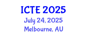 International Conference on Textile Engineering (ICTE) July 24, 2025 - Melbourne, Australia