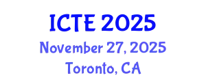 International Conference on Textile Engineering (ICTE) November 27, 2025 - Toronto, Canada