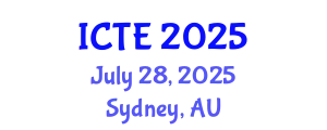 International Conference on Textile Engineering (ICTE) July 28, 2025 - Sydney, Australia