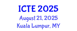 International Conference on Textile Engineering (ICTE) August 21, 2025 - Kuala Lumpur, Malaysia