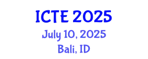 International Conference on Textile Engineering (ICTE) July 10, 2025 - Bali, Indonesia