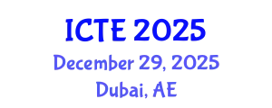 International Conference on Textile Engineering (ICTE) December 29, 2025 - Dubai, United Arab Emirates