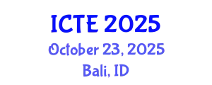 International Conference on Textile Engineering (ICTE) October 23, 2025 - Bali, Indonesia