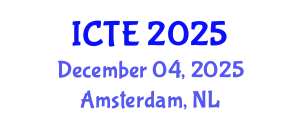 International Conference on Textile Engineering (ICTE) December 04, 2025 - Amsterdam, Netherlands