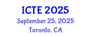 International Conference on Textile Engineering (ICTE) September 25, 2025 - Toronto, Canada