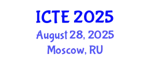 International Conference on Textile Engineering (ICTE) August 28, 2025 - Moscow, Russia