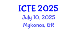 International Conference on Textile Engineering (ICTE) July 10, 2025 - Mykonos, Greece
