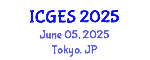 International Conference on Geology and Earth Systems (ICGES) June 05, 2025 - Tokyo, Japan