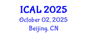 International Conference on Arts and Literature (ICAL) October 02, 2025 - Beijing, China