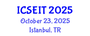 International Conference on Software Engineering and Information Technology (ICSEIT) October 23, 2025 - Istanbul, Turkey