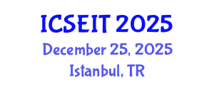 International Conference on Software Engineering and Information Technology (ICSEIT) December 25, 2025 - Istanbul, Turkey