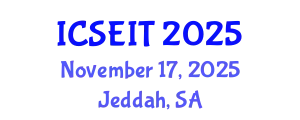 International Conference on Software Engineering and Information Technology (ICSEIT) November 17, 2025 - Jeddah, Saudi Arabia