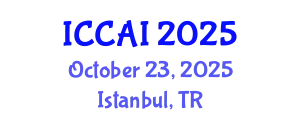 International Conference on Computing and Artificial Intelligence (ICCAI) October 23, 2025 - Istanbul, Turkey