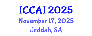 International Conference on Computing and Artificial Intelligence (ICCAI) November 17, 2025 - Jeddah, Saudi Arabia