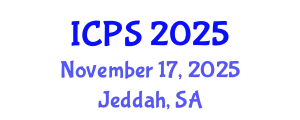 International Conference on Physical Sciences (ICPS) November 17, 2025 - Jeddah, Saudi Arabia
