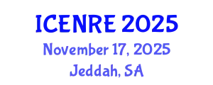 International Conference on Environmental and Natural Resources Engineering (ICENRE) November 17, 2025 - Jeddah, Saudi Arabia