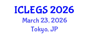 International Conference on e-Learning, e-education and e-Government Systems (ICLEGS) March 23, 2026 - Tokyo, Japan