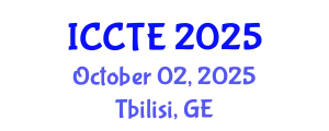 International Conference on Civil and Transport Engineering (ICCTE) October 02, 2025 - Tbilisi, Georgia