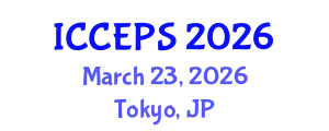 International Conference on Chemical Engineering and Physical Sciences (ICCEPS) March 23, 2026 - Tokyo, Japan
