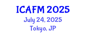 International Conference on Advances in Fluid Mechanics (ICAFM) July 24, 2025 - Tokyo, Japan