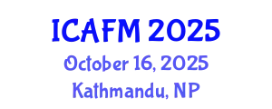 International Conference on Advances in Fluid Mechanics (ICAFM) October 16, 2025 - Kathmandu, Nepal