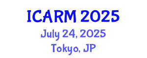 International Conference on Automation, Robotics and Mechatronics (ICARM) July 24, 2025 - Tokyo, Japan