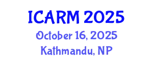 International Conference on Automation, Robotics and Mechatronics (ICARM) October 16, 2025 - Kathmandu, Nepal