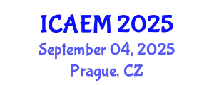 International Conference on Applied and Engineering Mathematics (ICAEM) September 04, 2025 - Prague, Czechia