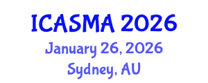 International Conference on Applied Simulation, Modelling and Analysis (ICASMA) January 26, 2026 - Sydney, Australia