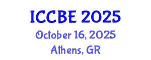 International Conference on Chemical and Biomedical Engineering (ICCBE) October 16, 2025 - Athens, Greece