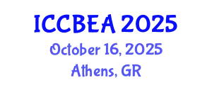International Conference on Chemical, Biomolecular Engineering and Applications (ICCBEA) October 16, 2025 - Athens, Greece