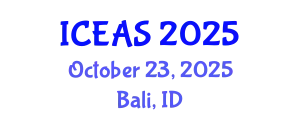 International Conference on English and American Studies (ICEAS) October 23, 2025 - Bali, Indonesia