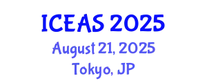 International Conference on English and American Studies (ICEAS) August 21, 2025 - Tokyo, Japan