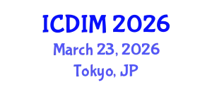 International Conference on Digital Information Management (ICDIM) March 23, 2026 - Tokyo, Japan