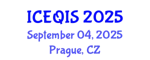 International Conference on Engineering and Quantum Information Sciences (ICEQIS) September 04, 2025 - Prague, Czechia