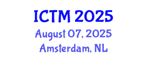 International Conference on Tourism and Management (ICTM) August 07, 2025 - Amsterdam, Netherlands