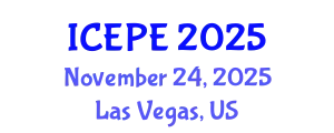 International Conference on Electrical and Power Engineering (ICEPE) November 24, 2025 - Las Vegas, United States