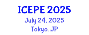 International Conference on Electrical and Power Engineering (ICEPE) July 24, 2025 - Tokyo, Japan