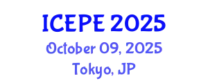 International Conference on Electrical and Power Engineering (ICEPE) October 09, 2025 - Tokyo, Japan
