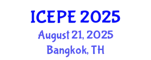 International Conference on Electrical and Power Engineering (ICEPE) August 21, 2025 - Bangkok, Thailand
